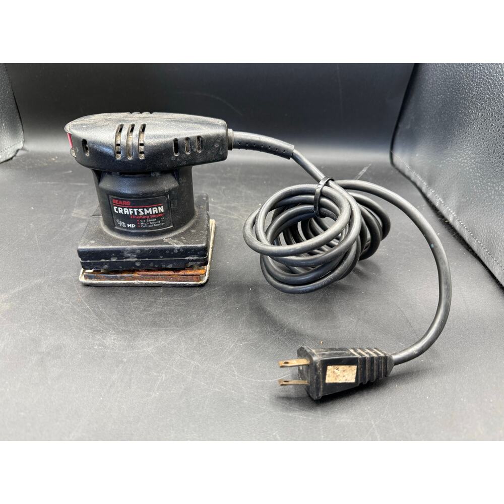 Craftsman 315.116021 1/4 Sheet Finishing Sander - tested and working